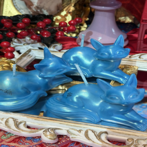 ✦☾⋆˚⊹⟡ 水靈狐尊者 · 靈狐蠟燭 ⟡⊹˚⋆☽✦