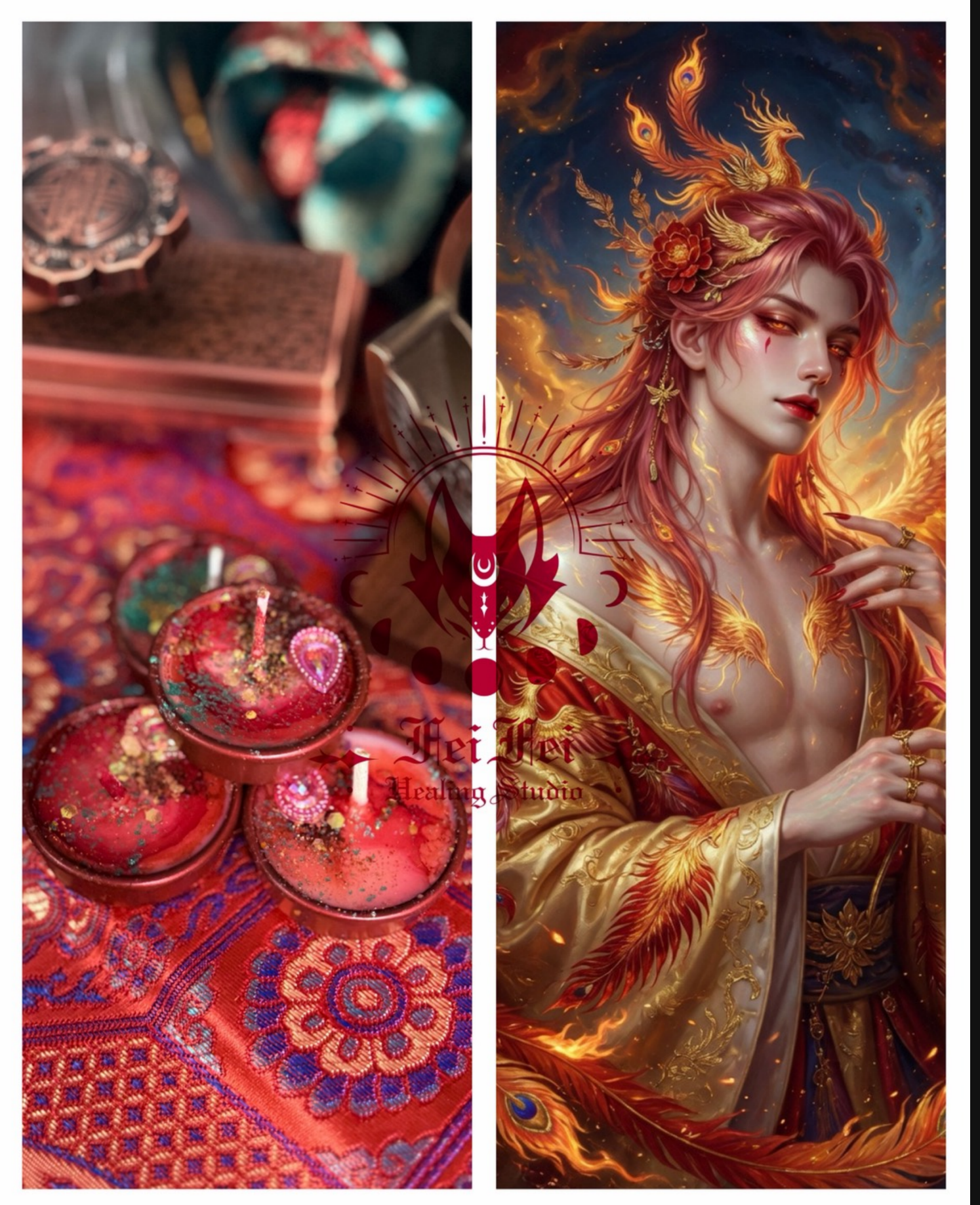 ✦☾⋆˚⊹⟡ 紅熾鳳|鳳靈燭 ⟡⊹˚⋆☽✦