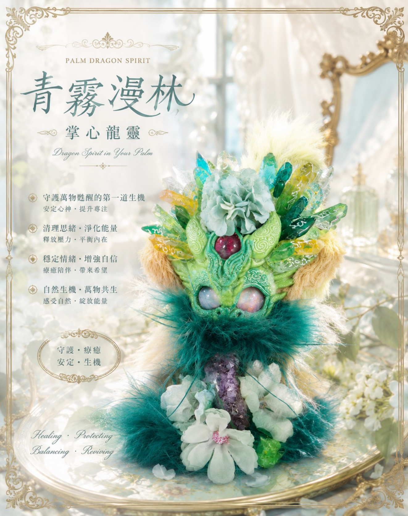 青霧漫林|掌心龍靈