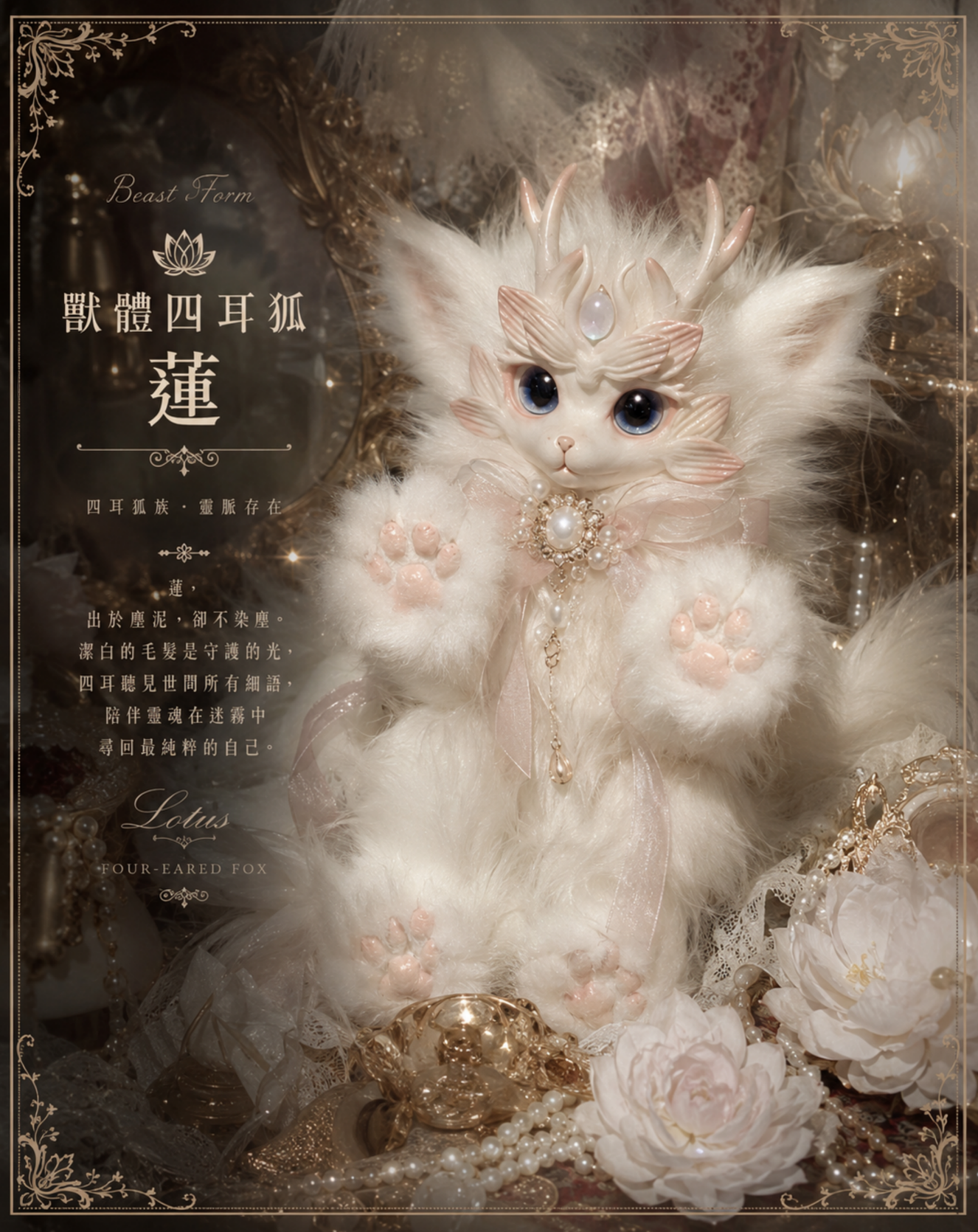 獸體四耳狐|蓮