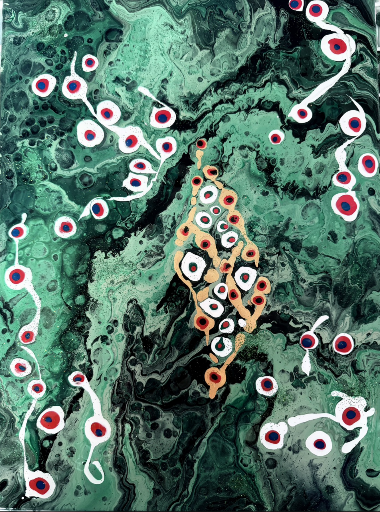 山獸神｜靈意供奉畫｜下單請選自取運費貨到付款順風