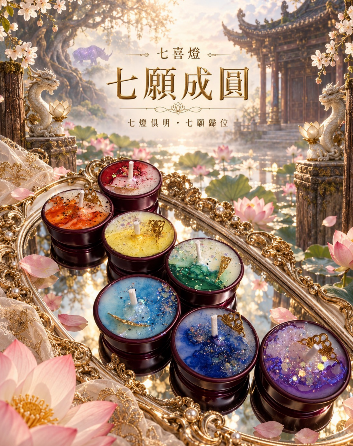 《七喜燈|七願成圓》